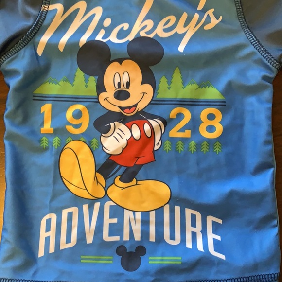 Mickey Mouse Rash Guard - Picture 4 of 4